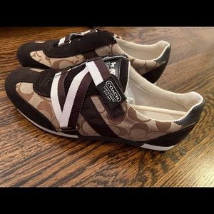 Brand new authentic coach tennis shoes